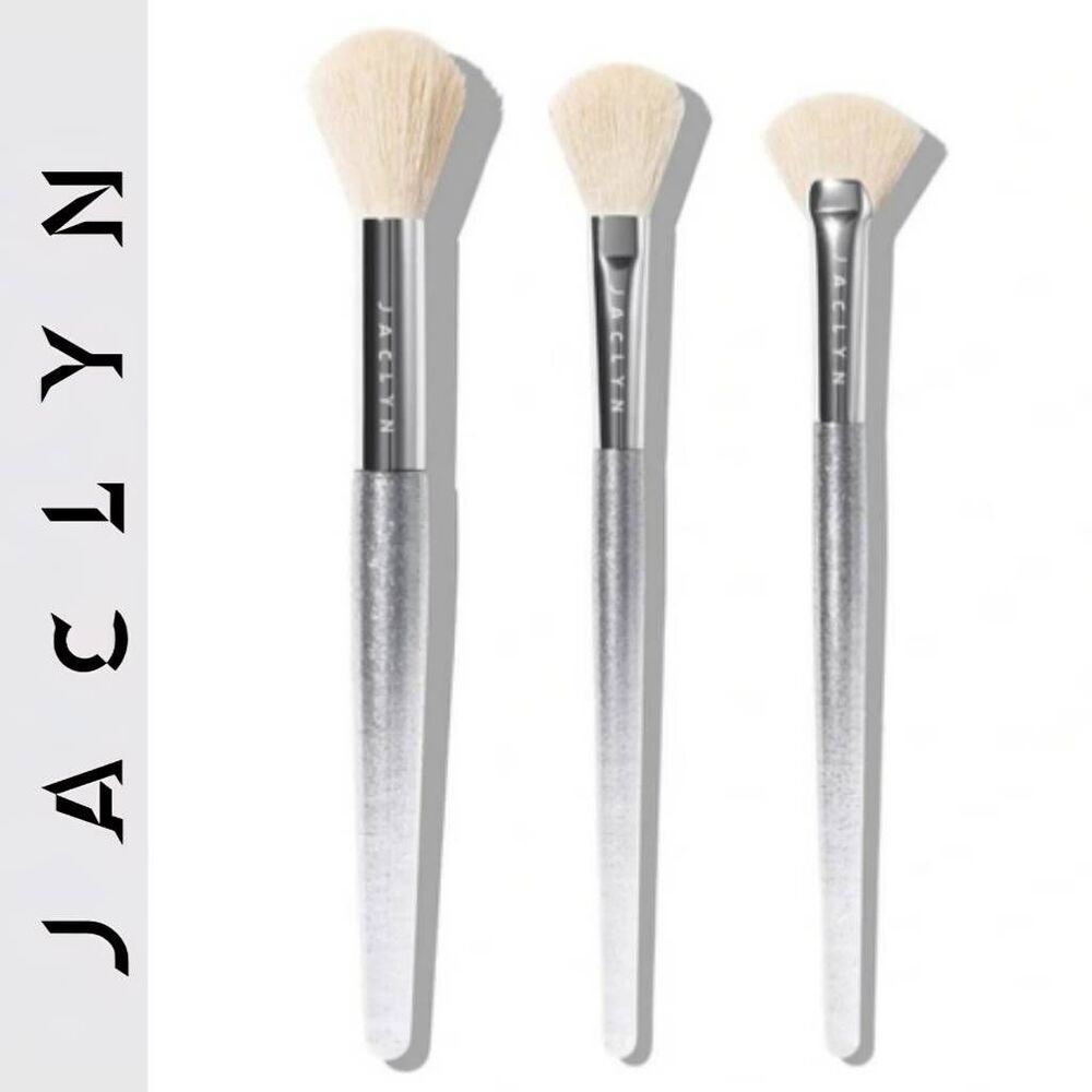 Jaclyn Cosmetics [Bring The Light] Highlighter Brush‎ Trio